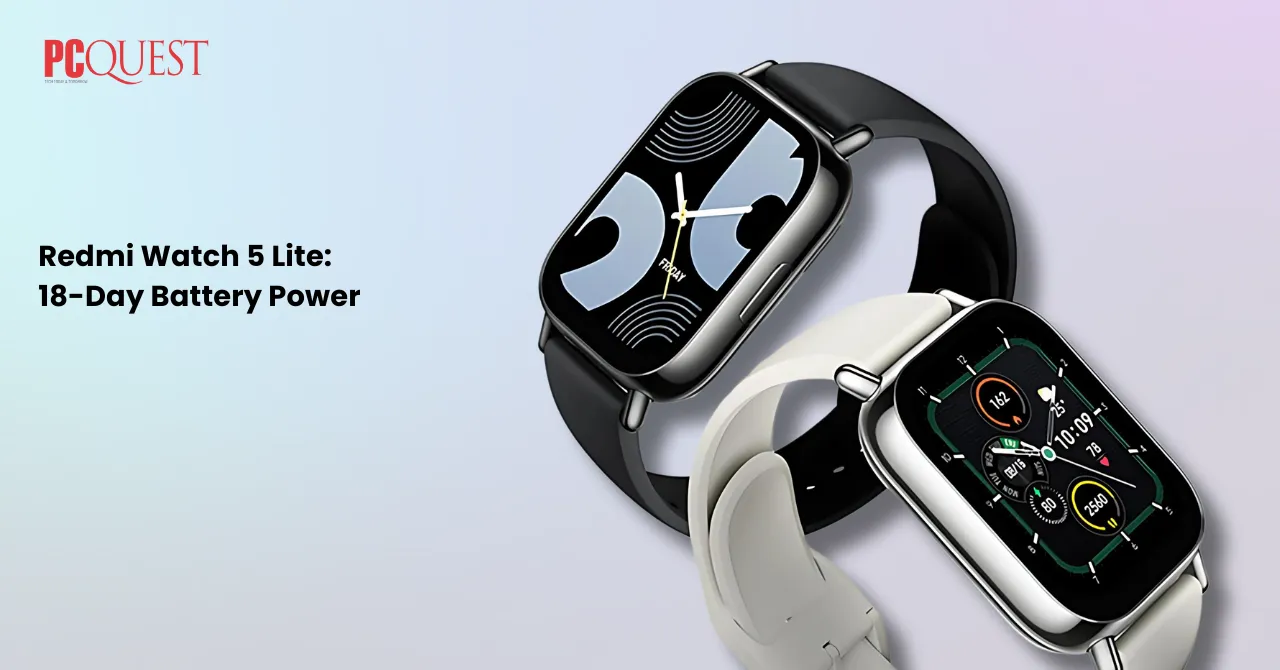 Redmi Watch 5 Lite 18-Day Battery Power