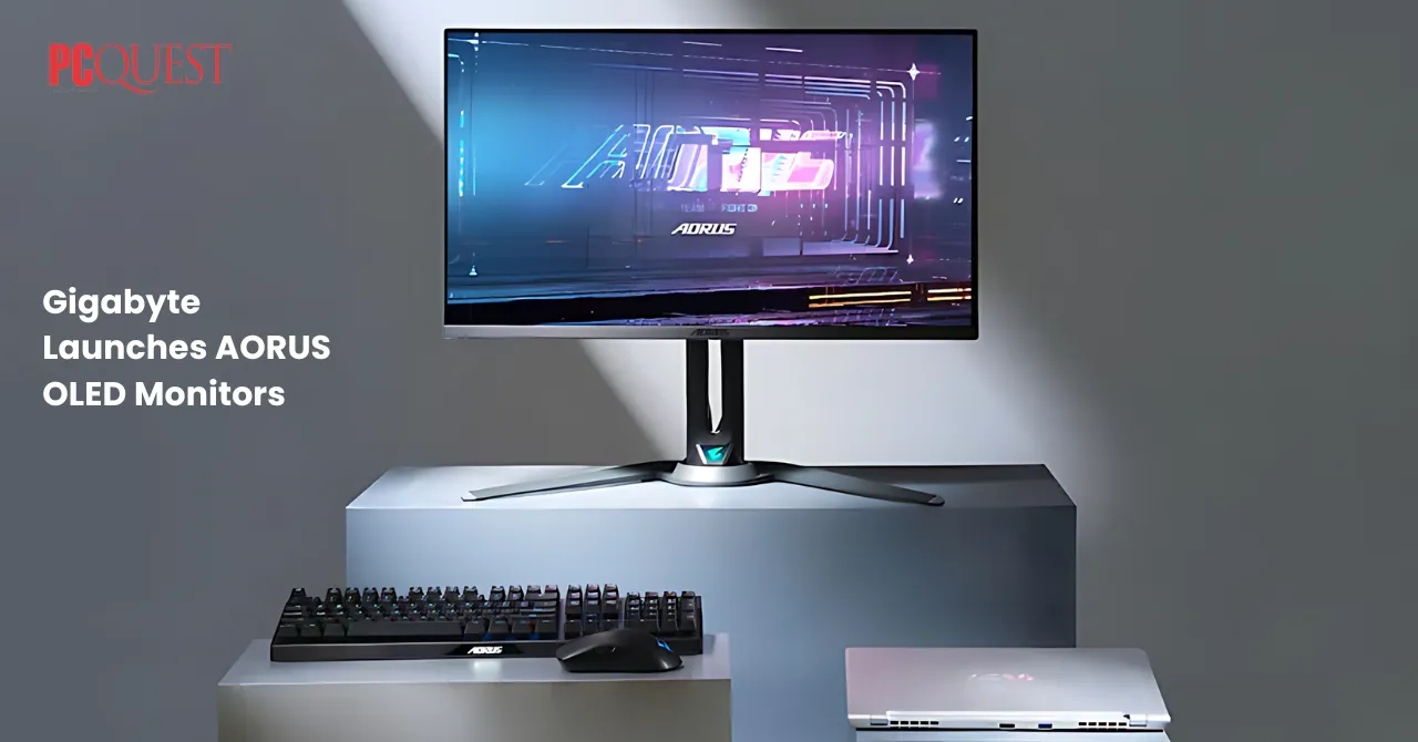 Gigabyte Launches AORUS OLED Monitors
