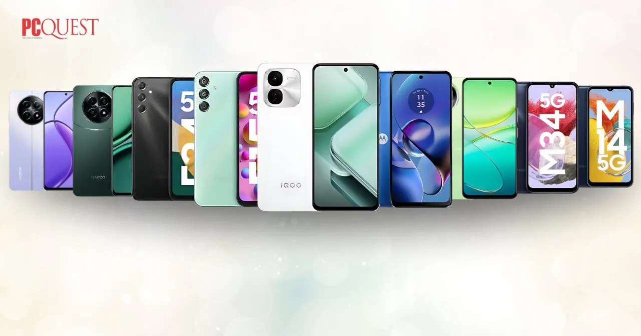 Top 10 5G Mobiles Under INR 15000 in 2024