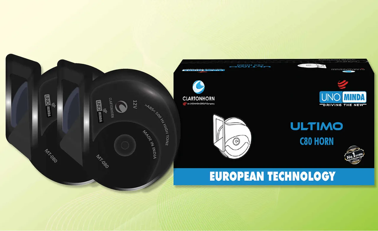 Uno Minda Revolutionizes Smart Mobility with Clarton's Premium C80 Trumpet Horn