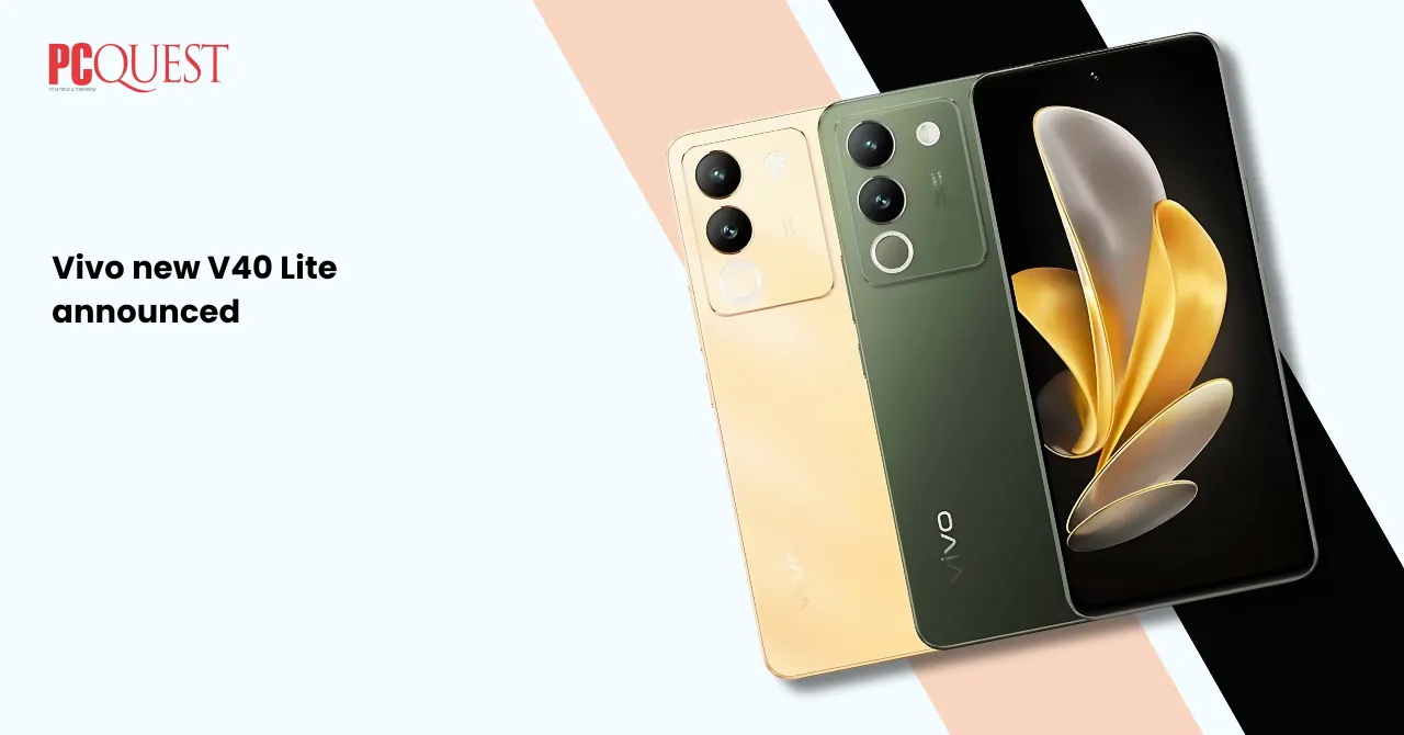 Vivo new V40 Lite announced