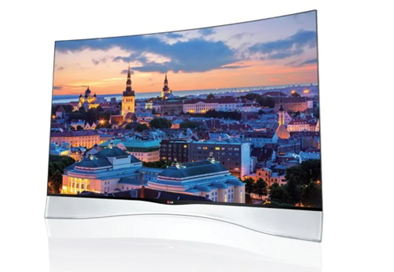 LG EA Curved OLED TV