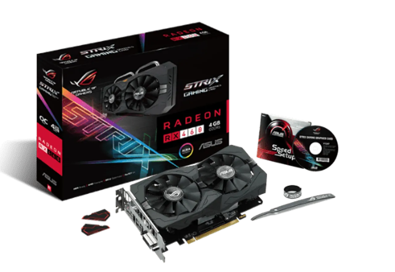 Asus ROG STRIX RX460 GPU