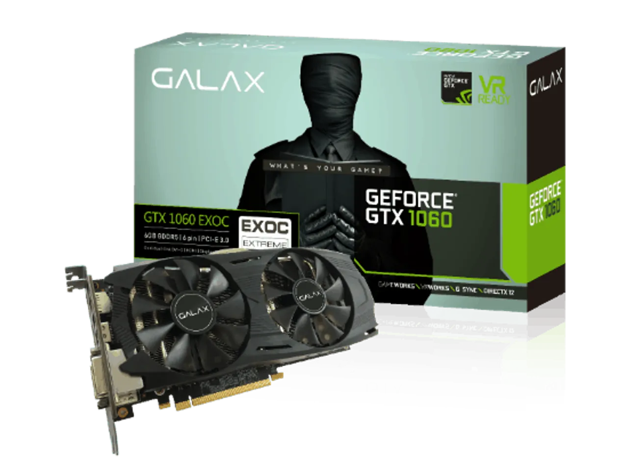 GALAX GeForce GTX 1060 EX OC 6GB GPU Review