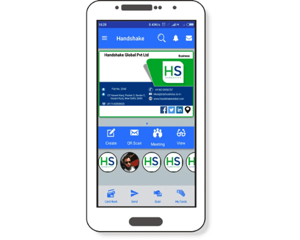 Handshake Global HS Cards mobile app