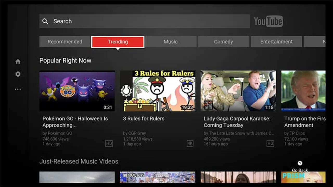 youtube on amazon fire tv