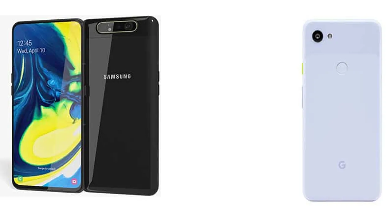 Samsung Galaxy A80 vs Google Pixel 3a XL