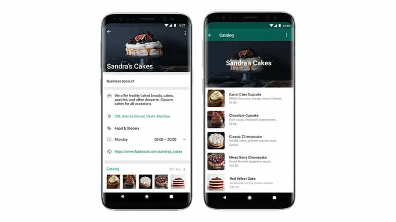 WhatsApp catalog