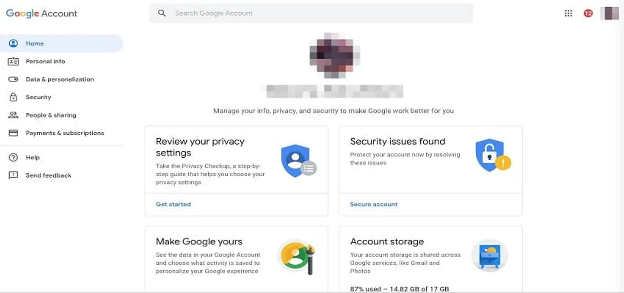 Protecting Google search History
