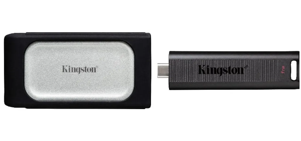 Kingston Launches XS Portable SSD and DataTraveler Max Flash Drive