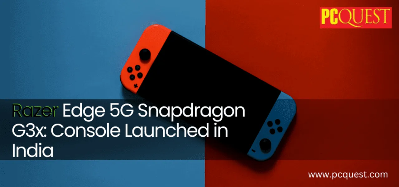 Razer Edge 5G Snapdragon G3x Console Launched in India 2 1