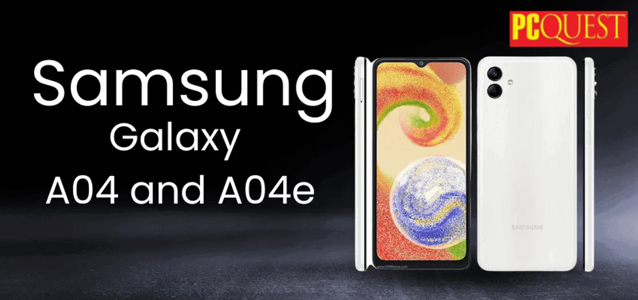 Samsung Galaxy A04 and A04e Specifications Price and Availability 1