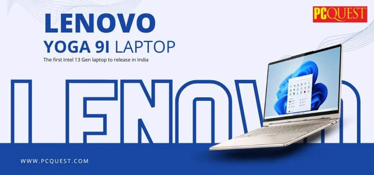 Lenovo Yoga 9i Laptop The first Intel 13 Gen laptop to release in India