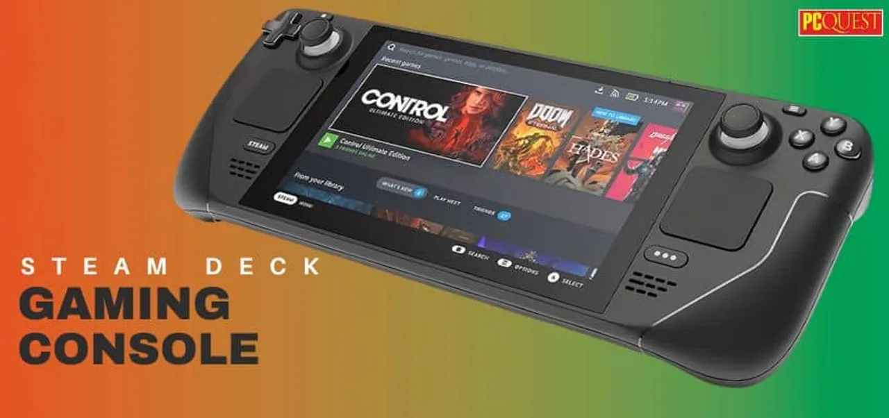 Steam Deck gaming console