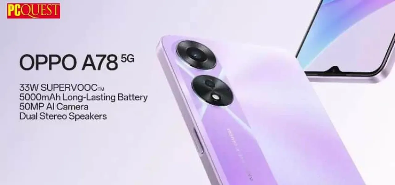 Oppo A78 5G smartphone
