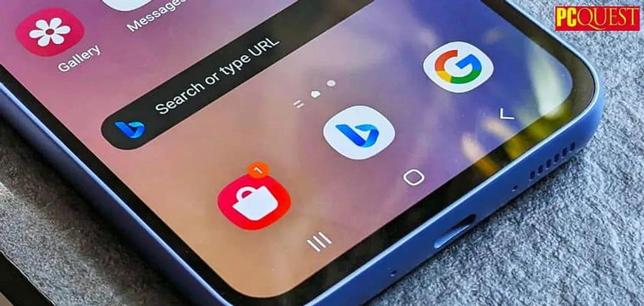Samsungs bing search