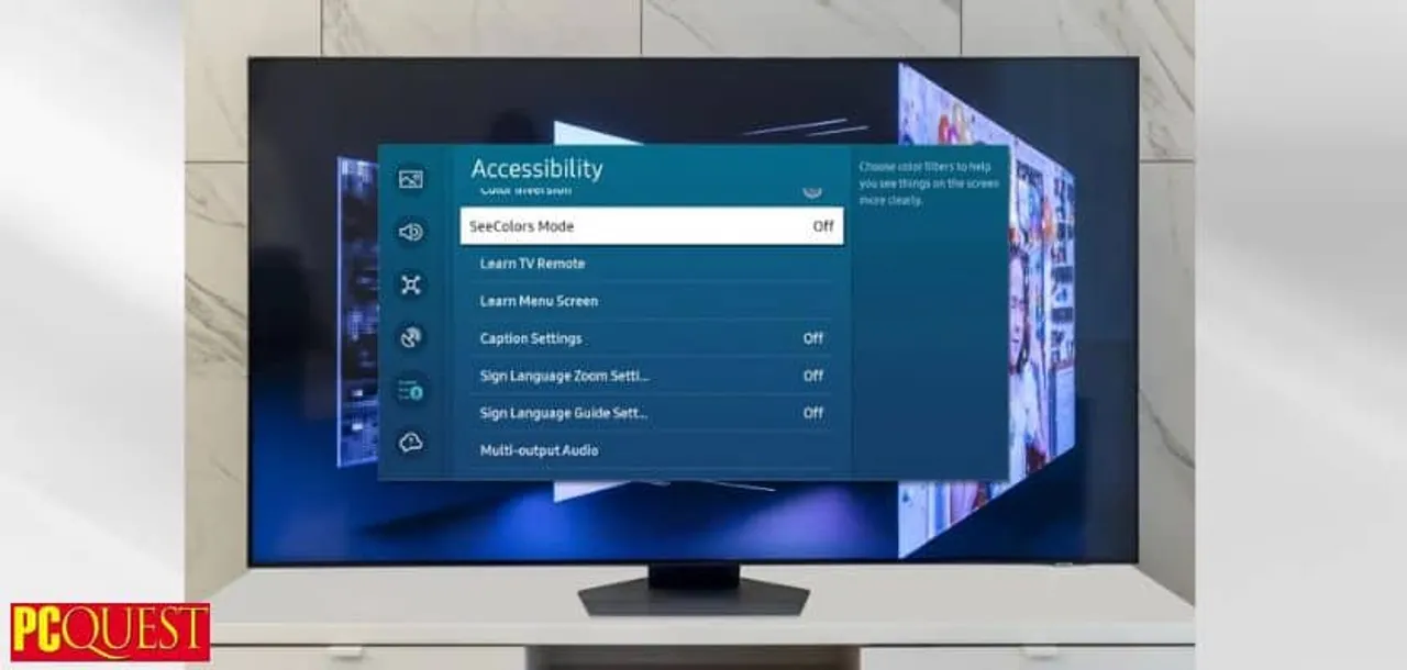 Select TVs and monitors now include a colorblind user