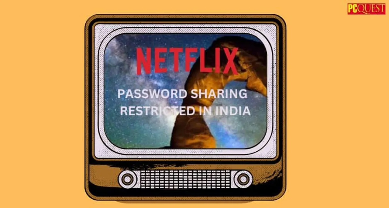 Password sharing restricted in India