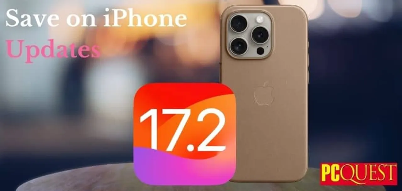Apple iOS 17.2 Update