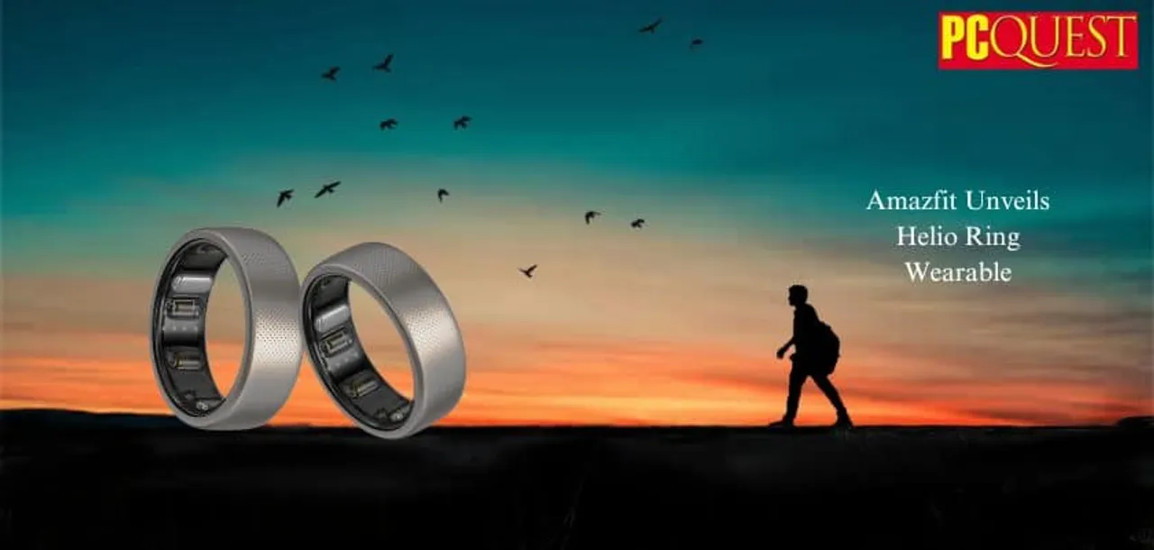 Amazfit Unveils Helio Ring Wearable