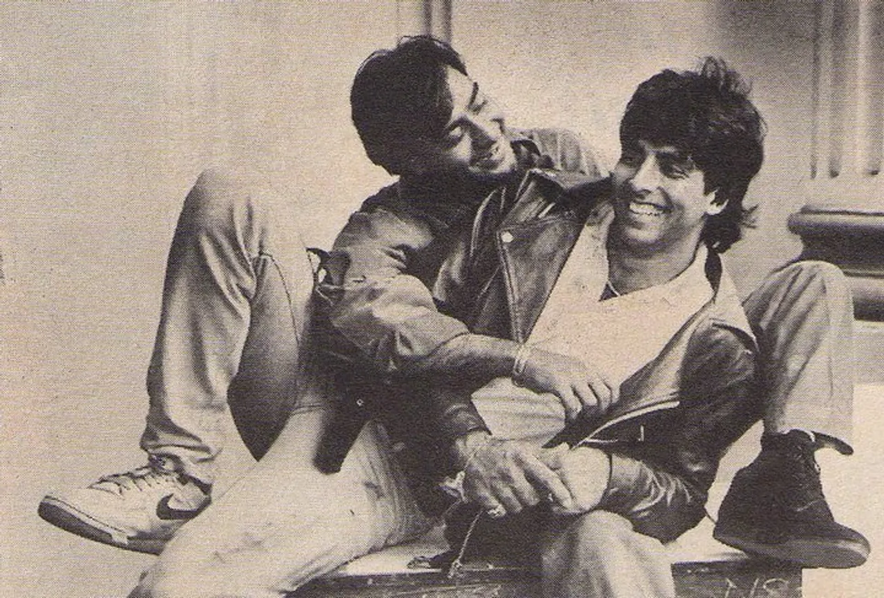 Akshay Kumar with Ajay Devgn