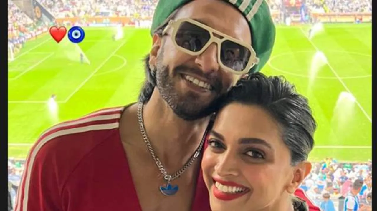 Ranveer Singh and Deepika Padukone