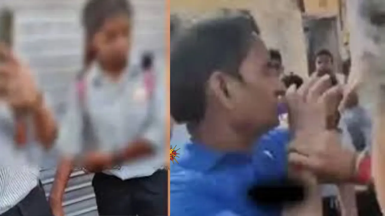 Viral Video: 'First Say I Love You...' College Girls Beat Shopkeeper for Harassing Their Friend 