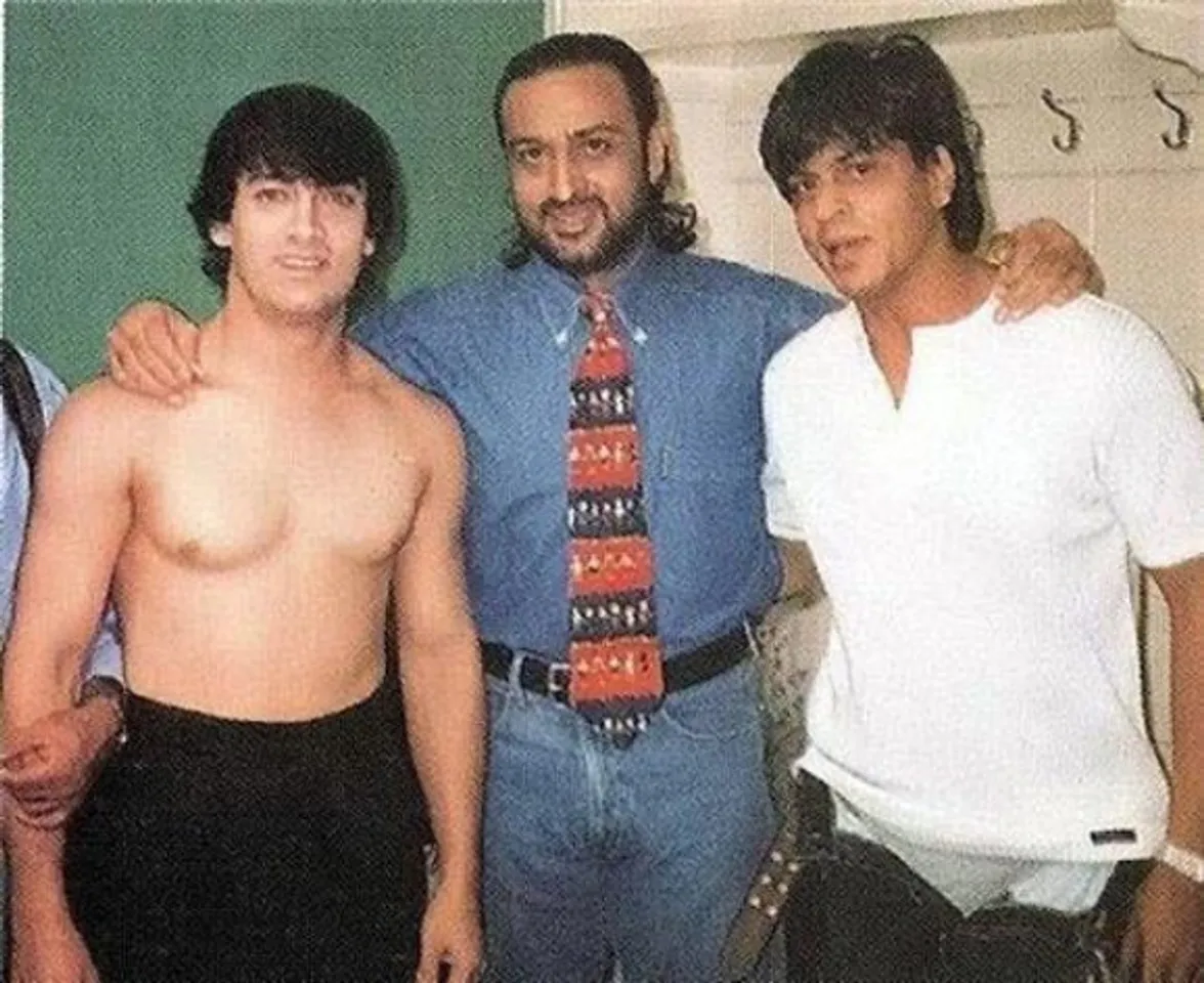 Aamir Khan with Shah Rukh Khan