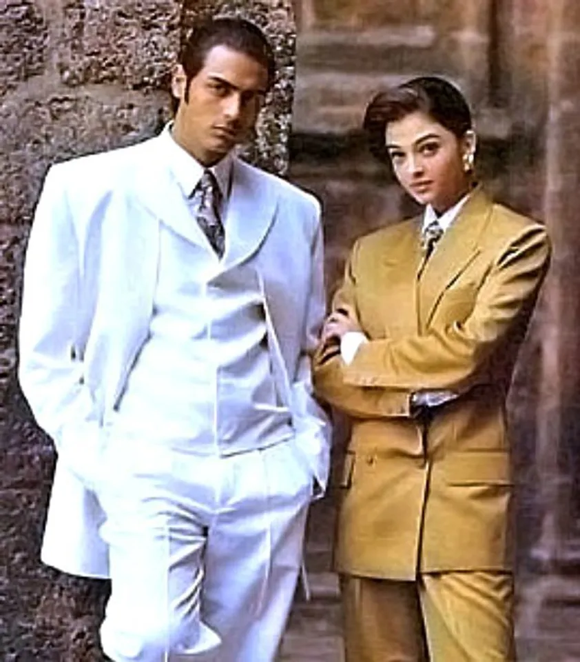 Arjun Rampal with Aishwarya Rai Bachchan