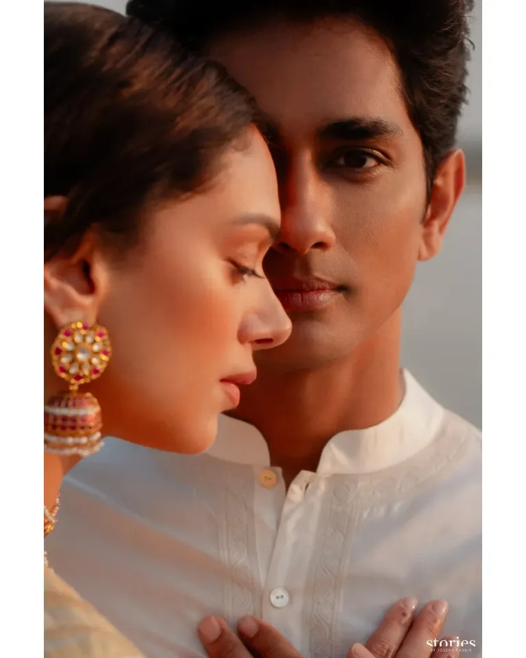 Aditi Rao Hydari and Siddharth