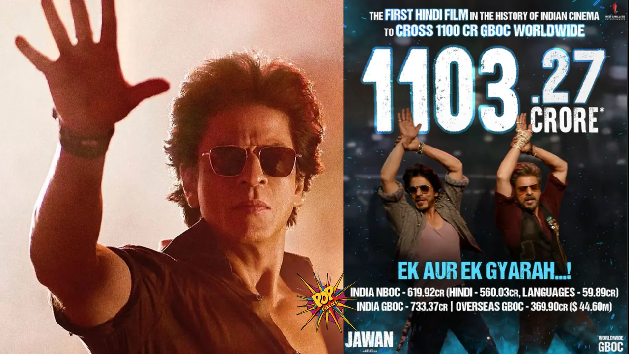 Shah Rukh Khan's Jawan Makes History, Becomes First Hindi Film To Surpass 1100 Cr Mark.png