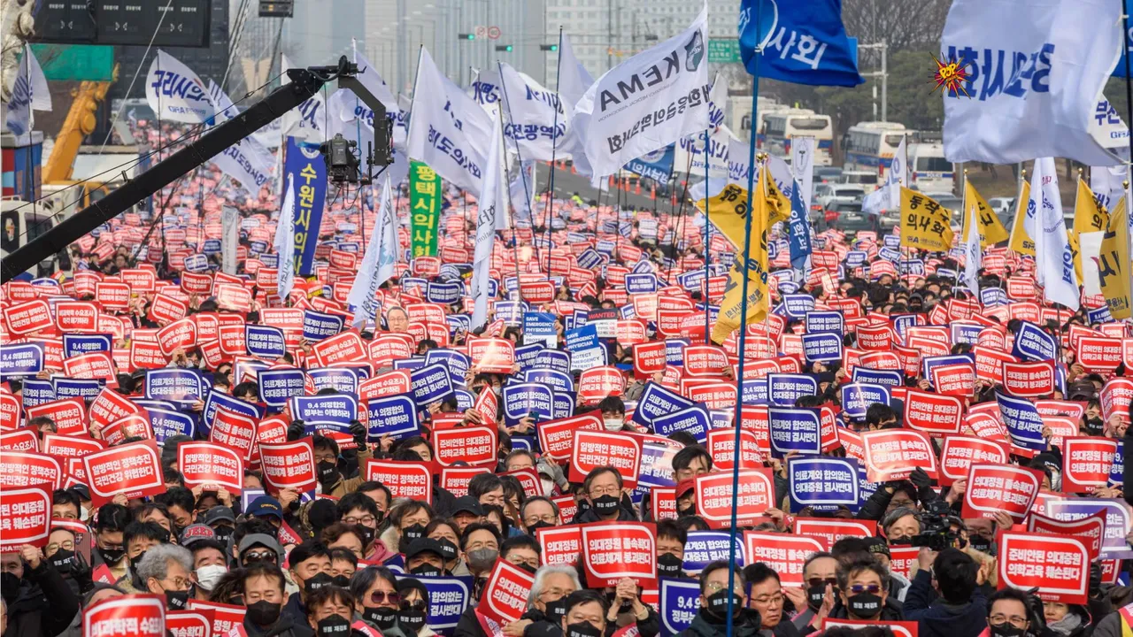 Medical Licence Suspension Threatened for Striking Doctors in South Korea