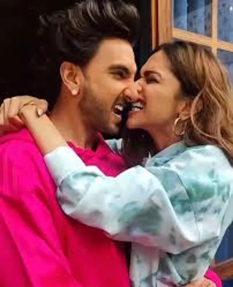 Ranveer Singh and Deepika Padukone