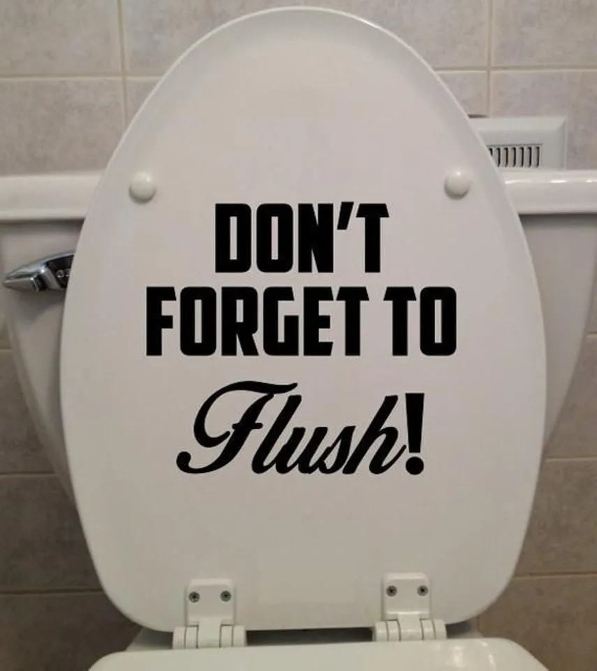 flush