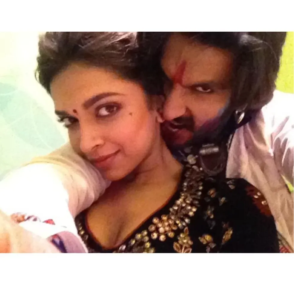 Ranveer Singh and Deepika Padukone