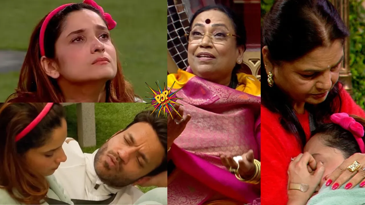 Bigg Boss 17 All About Ankita Lokhande Vicky Jains Family Episode Ankitas Mother Advises to not talk about Sushant Netizens Support Amid Vicky Mothers Accusations Is the Couple Taking a Break.png
