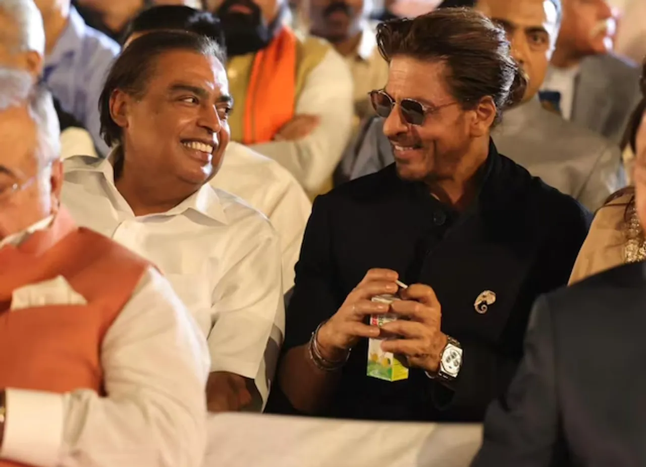 SRk and ambani