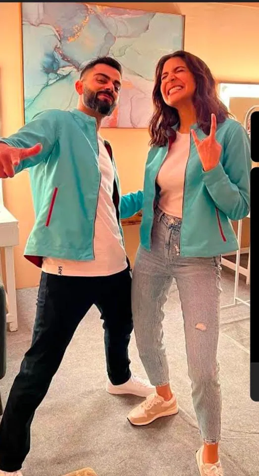 Virat Kohli and Anushka Sharma