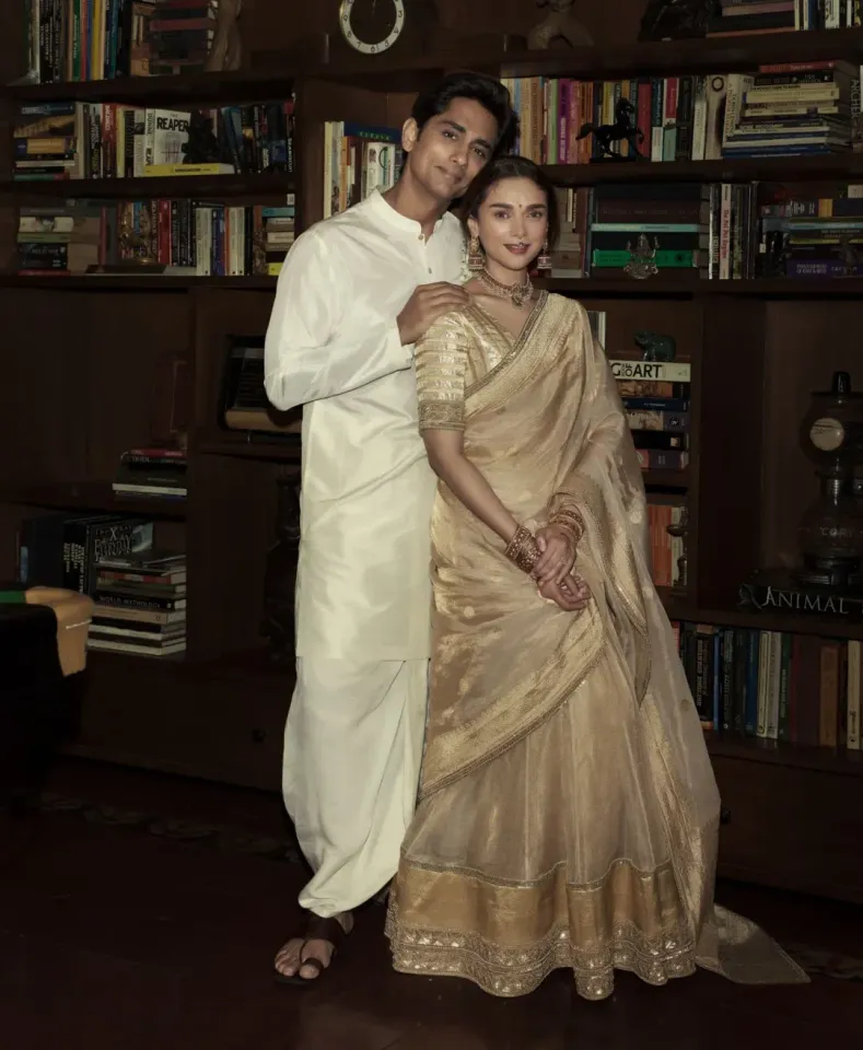Aditi Rao Hydari and Siddharth