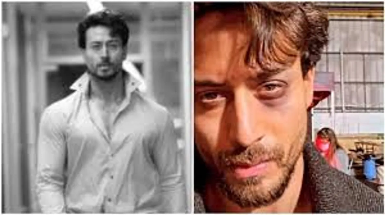 Tiger shroff suffers eye injury while shooting for Ganapath in UK , shares pic !