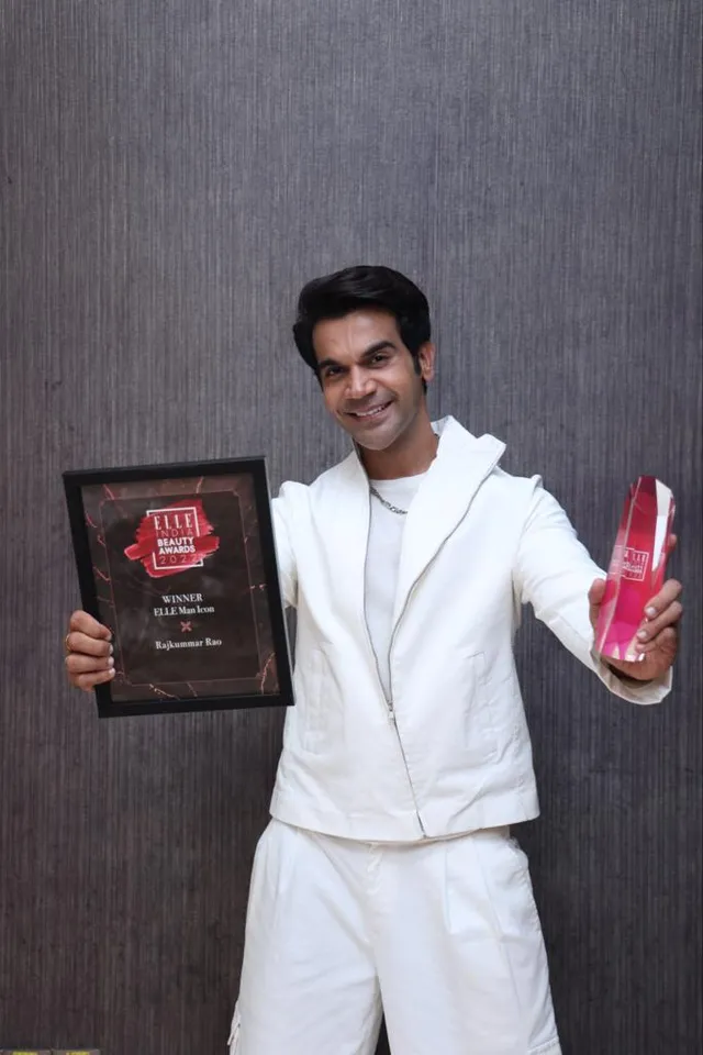 Rajkummar Rao named 'Man Icon of The Year'at an prestigious award ceremony