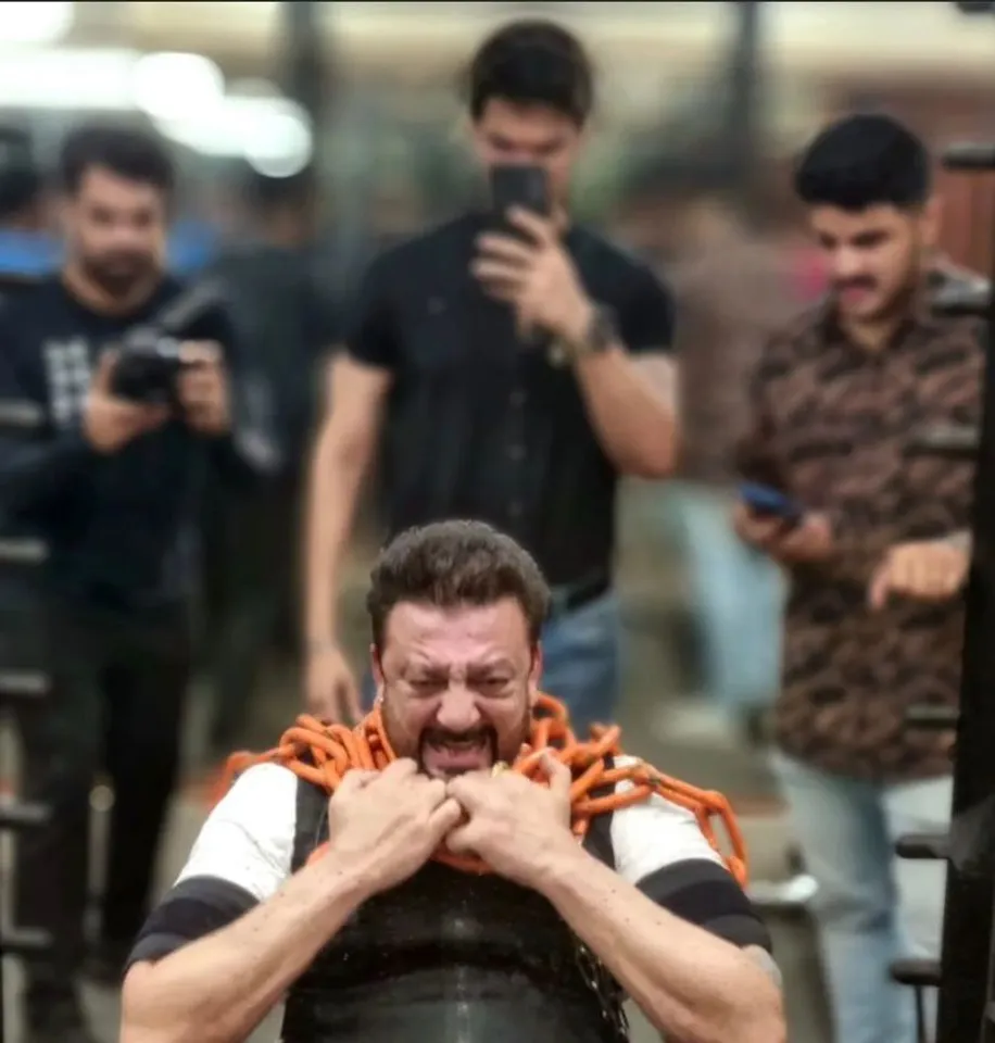 "Nobody cares about your story till you win, so WIN!" shared Sanjay Dutt with a tough workout picture from his gym session