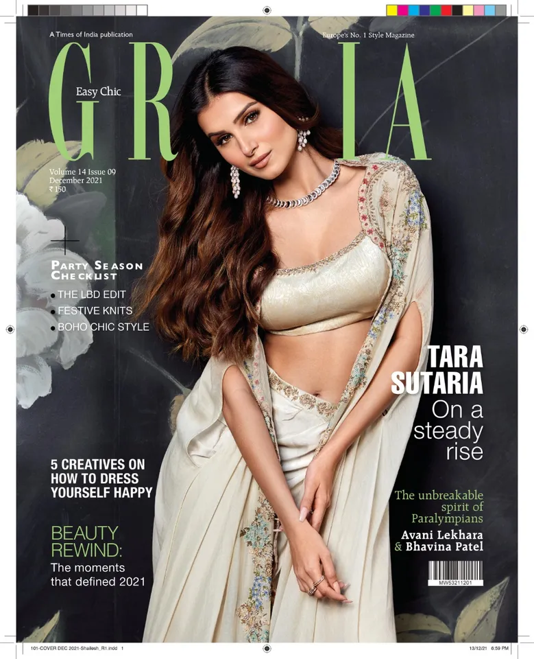 Tara Sutaria redefines elegance as she turns cover girl for a leading magazine!
