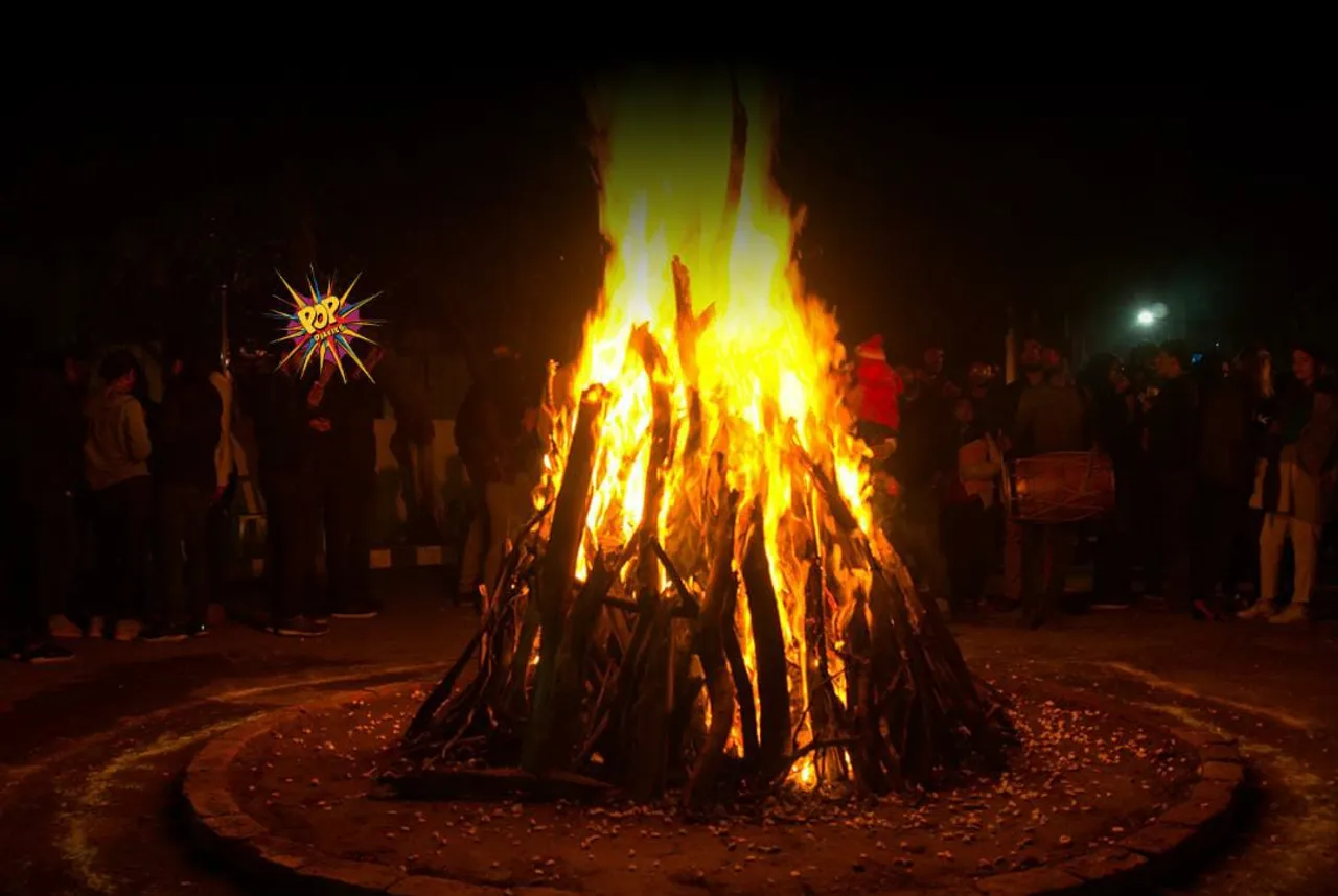 Celebrities enjoys Lohri with their loved ones.
