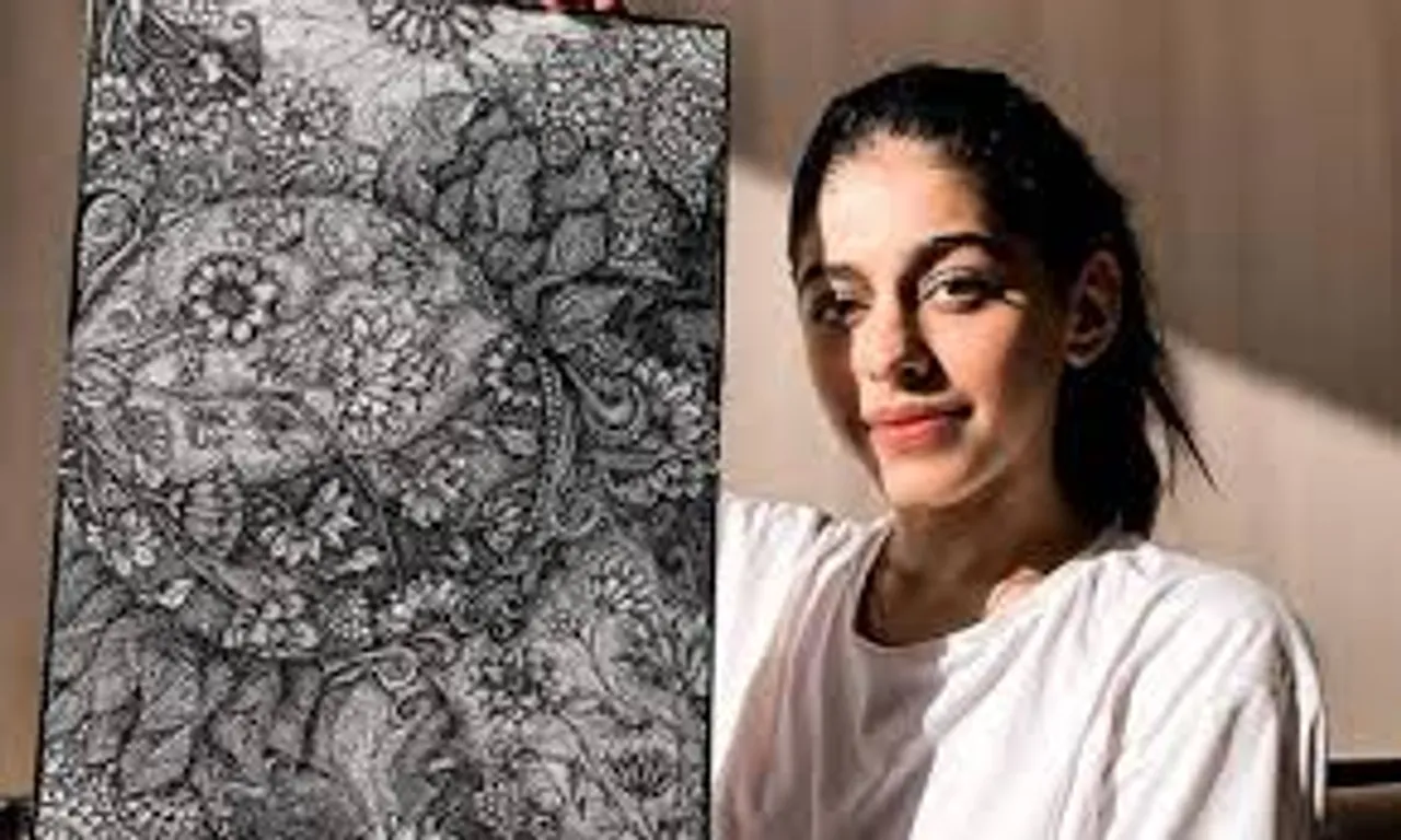 Alaya F shares her thought with her artwork! An artist, best with its art!