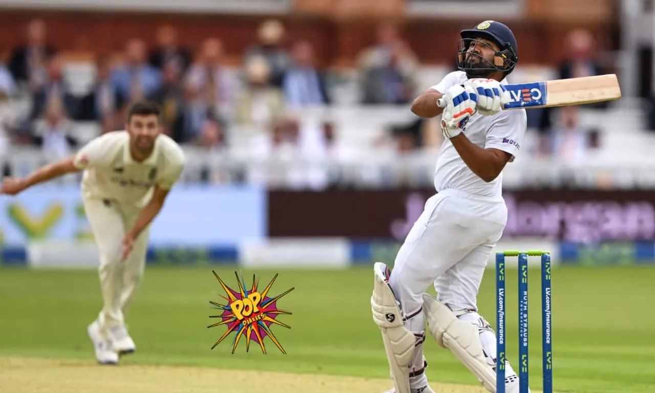 Rohit Sharma Misses Hundred; India Shines in First two Sessions