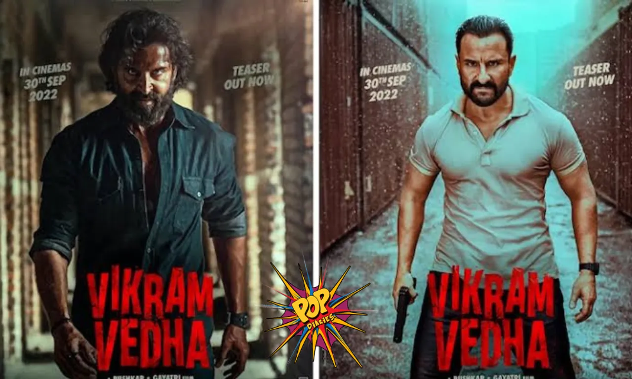 Vikram Vedha: Netizens Can't Seem To Get Enough Of Hrithik Roshan And Saif Ali Khan In The Smashing Teaser!