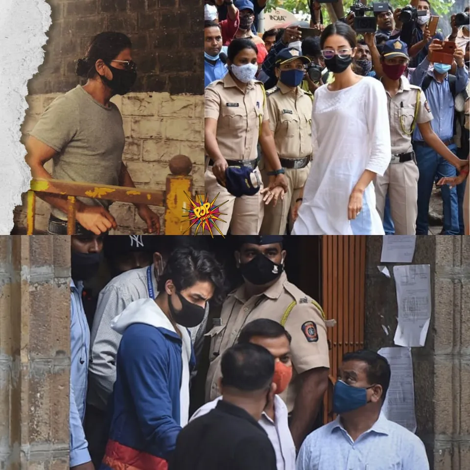 Shah Rukh Khan's Mannat Gets Raided While Ananya Panday Summoned By NCB!!