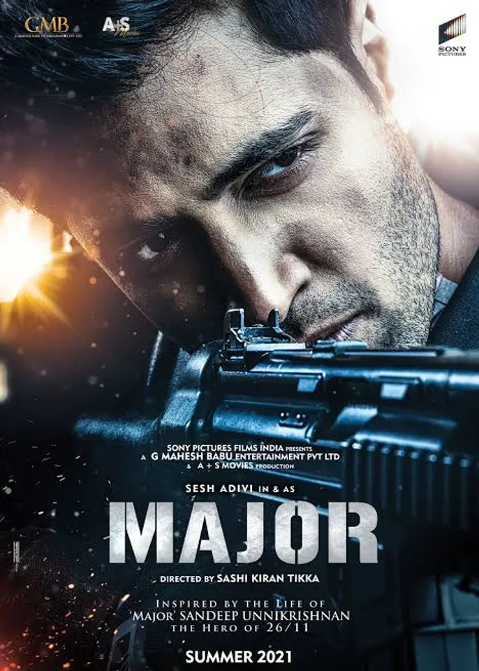 Shot twice in two languages, Major based on Sandeep Unnikrishnan's life to present the trailer on May 9th