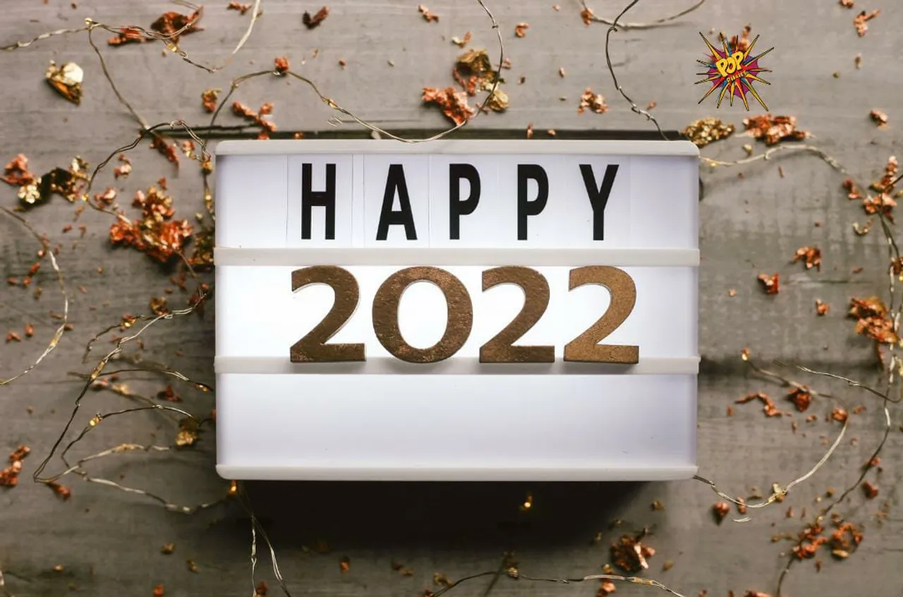 Telly celebs welcome the new year in the best way possible.